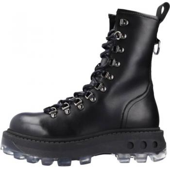 Botas de Mujer Buffalo Mono Lace Up Hike Mi Negros