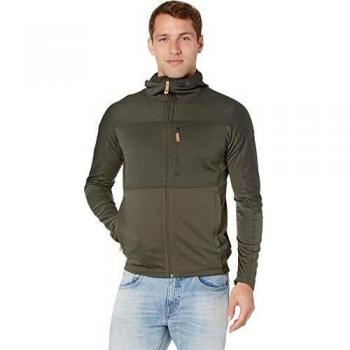 Fjällräven Abisko Trail Fleece Jacket - Men's Hooded Lightweight Pullover - Size S