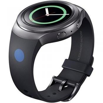 Samsung ET-SRR72MBEGWW - Correa para smartwatch Samsung Gear S2 Sport, diseño Mendini, color negro