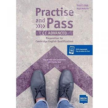 Práctica y Aprobación C1 Avanzado - Libro de preparación para el examen C1 Advanced, incluye ejercicios prácticos, simulacros de examen, estrategias de estudio, respuestas explicadas y consejos para mejorar habilidades en lectura, escritura