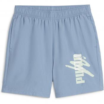 Puma - Bañador de niños Ess+ Logo Lab Woven Shorts 5'' B