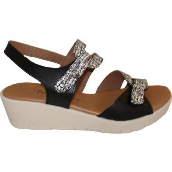 Sandalias de Mujer MAWEN CUNA MUJER NEGRO - Piel, Cómoda y Ajustable