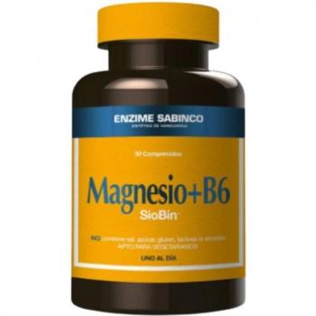 Sabinco Siobin Magnesio Bisglicinato + Vitamina B6 60 Comprimidos/Cápsulas