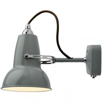 Aplique Mini Original 1227 Anglepoise, gris, diseño de George Carwardine