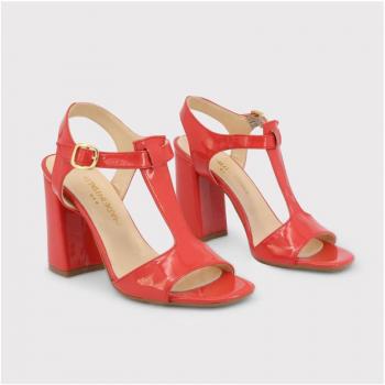 Sandalias Rojo Mujer Made In Italia Arianna