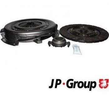 Kit de embrague JP GROUP 4130401510 - Incluye disco de embrague, plato de presión y rodamiento. Compatible con vehículos específicos, diseñado para un rendimiento óptimo y una instalación sencilla