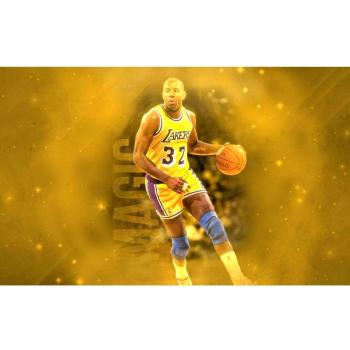 Magic Johnson Customized 38x24 inch Silk Print Poster Seda Cartel/WallPaper Great Gift