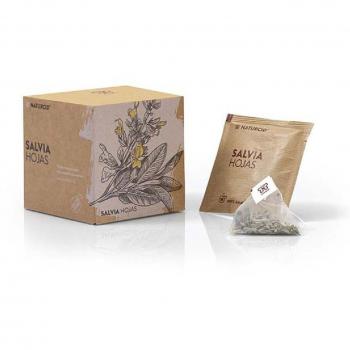 Naturcid Salvia Hojas Ecológica Infusión en Pirámides, Caja de 10 Unidades