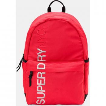 Mochila Superdry NYC Montana 17L rosa fucsia blanco