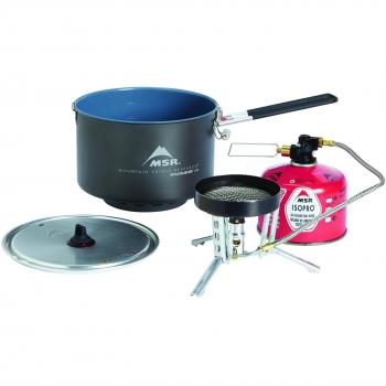 MSR WindBurner Group System - Negro/Plateado 2019