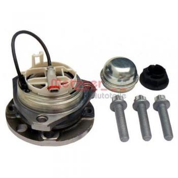 Kit de Cojinete de Rueda METZGER WM 2077 con Rodamientos y Cubo de Rueda