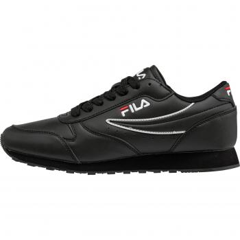 Zapatillas Fila Orbit Low para hombre en color negro, deportivas clásicas con detalles en contraste