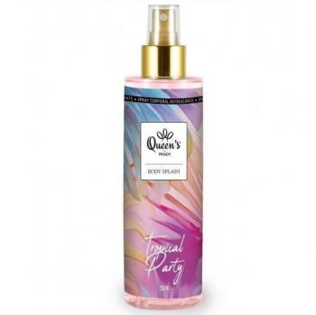 Tropical Party – Queen's Prady - 250ml - Loción Corporal en Spray Refrescante - Ideal para Uso Diario - Disponible en Varias Fragancias - Vendido por Lowy Cosmetics