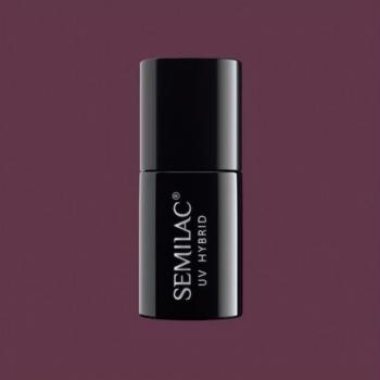 Semilac 075 UV Hybrid Nail Polish Stylish Brown 7ml