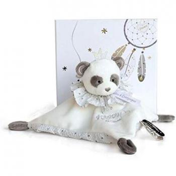 Doudou et Compagnie DC3536 Attrap - Edredón nórdico, Color Gris