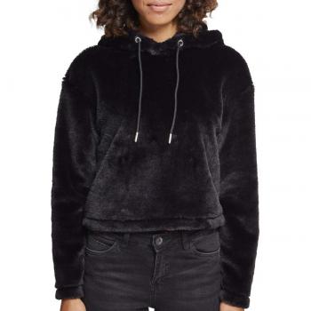 Urban Classics Women's Oversized Short Teddy Hoodie