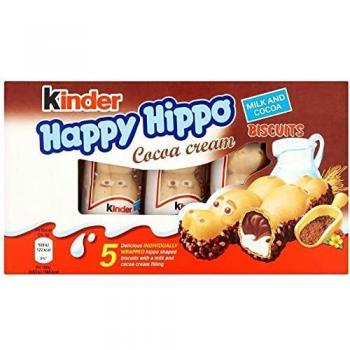 Kinder Happy Hippo Cocoa Cream 103G- Pack of 3