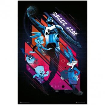 Póster Space Jam 2 Personajes 91.5x61cm