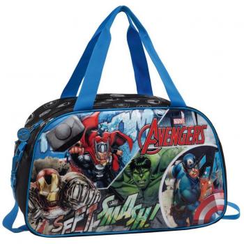 Marvel Avengers Street Bolsa de Viaje, 27.72 Litros, Color Azul