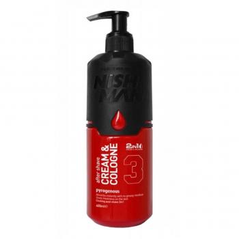 Nishman Pyrogenous After Shave Cream Cologne 400ml