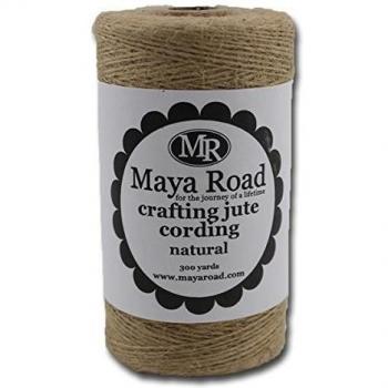 Maya Road Manualidades de yute Yute Cordón 300 yd-natural