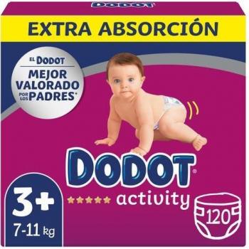 Dodot Activity Talla 3 Pañales Extra Box Ahorro 120 unidades