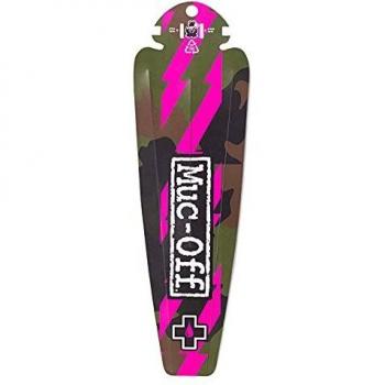 Muc-Off Rear Ride Guard, Camo - Lightweight, Plastic Mud Guard For Mountain Bikes, Gravel Bikes & Road Bikes - Made From 100% Recycled Plastic