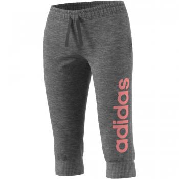 adidas Ess Lin 3/4 Pt Pantalón Pirata, Mujer, Gris