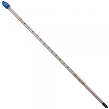 Termómetro de vidrio -10 a +150C 300 mm para medir agua líquido casero Brew vino y cerveza o para laboratorio de laboratorio de laboratorio uso científico