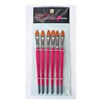 Pincel para bellas artes Pryse 6111012 de 6 piezas