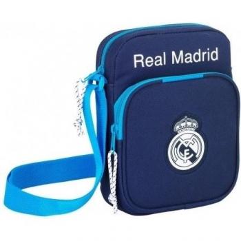 Safta Real Madrid 3 Bolso Bandolera, Color Azul Marino