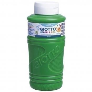 Pintura Dedos Giotto Be-Bè Verde Botella 750ml