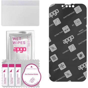 Cristal Híbrido Mate Protector Flexible Nano Compatible con Apple iPhone 14, Resistente a Rayones, Reemplazo Ideal para Cristal Templado