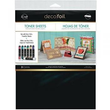 Deco Foil Toner Sheets 8.5X11 3/Pkg-