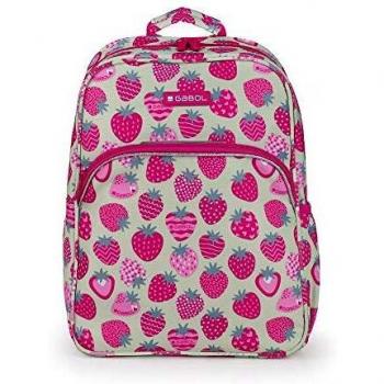 Mochila Gabol Honey con diseño de Fresas Escolar 228402099