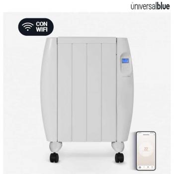 Emisor Térmico Universal Blue Saona 5010W 1000W 4 Elementos Con WiFi Blanco