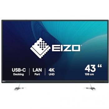 Monitor LED EIZO FlexScan EV4340X-BK 42.5 4K UHD IPS con USB-C/HDMI/DP/KVM