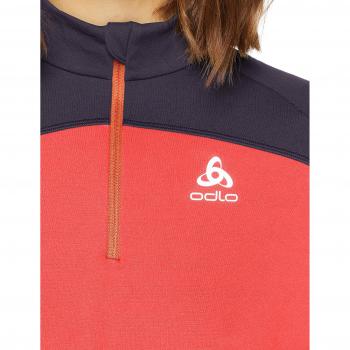Odlo Midlayer 1/2 Zip Core Light Forro Polar, Mujer, Rosa