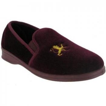 Mirak Warminster Slip-On Men's Slipper - Grey - UK Size 10