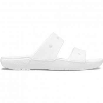 Sandalias unisex Classic Crocs en color blanco - Modelo 206761-100