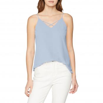 PIECES Pckaysa Slip Top Noos, Camiseta sin Mangas para Mujer, Azul