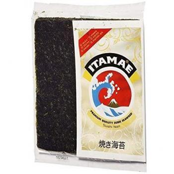 Hojas de alga Nori para sushi - 10 hojas