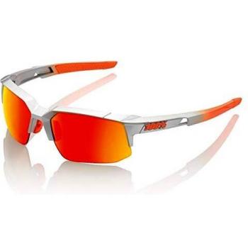 Inconnu 100% speedcoupe Gafas Unisex, ARC Light/Gris/Orange/Pantalla Espejo Naranja