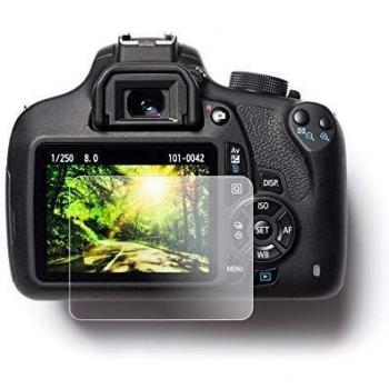 easyCover - Protector de Pantalla de Vidrio Templado para Nikon D7100/D7200