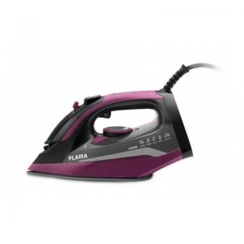 Plancha a Vapor Flama 2400W con Base Cerámica Ultra Glide - Modelo 5343FL