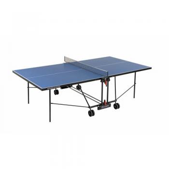 Garlando Mesa Ping Pong Progress Outdoor con Ruote per Esterno Azul