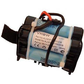 Batería Li-Ion 2000mAh 18V compatible con McCulloch rob R800, R600, R1000 - Vhbw