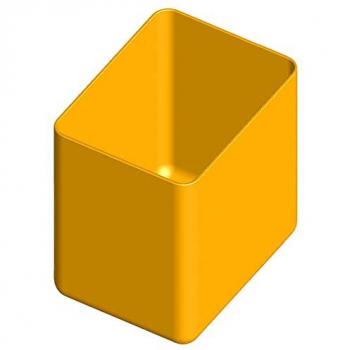 Caja en polipropileno 90x69 h 94 mm para Organizador de plástico Art Plast
