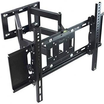 Vemount TV Soporte de Pared para TV Televisor 30 - 62 pulgadas de pantalla plana LCD LED Plasma TV Máx VESA 600 x 400 mm y hasta 40 KG Soporte TV de Doble Brazo con Inclinación Giratoria Distancia de la Pared 110 - 520 mm