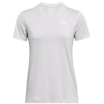 Under Armour Women's Tech Twist Short Sleeve T-Shirt - Comfortable Sports Tee in Halo Gray, Size XS